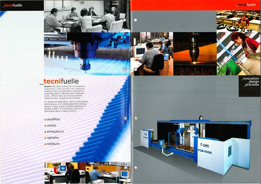 Viene creata Tecnifuelle S.A. per la progettazione e produzione di soffietti industriali, stabilendosi a Santa Clara, Elgoibar.