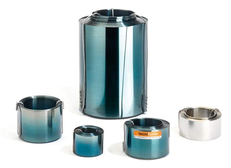 Protezioni metalliche a spirale